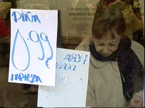 Fruta en tiempos de crisis