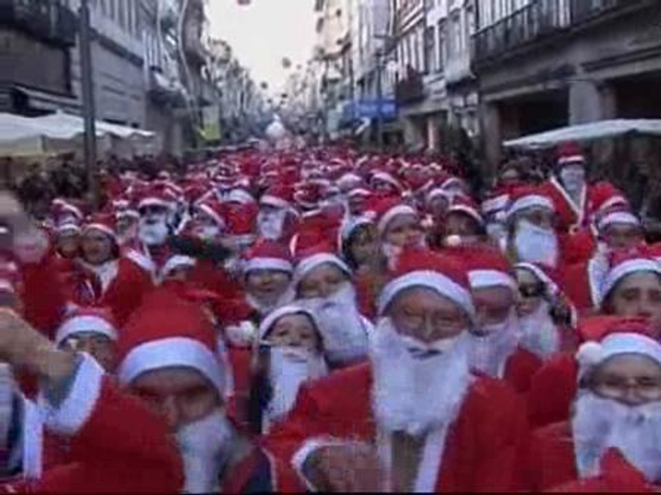Récord europeo de santaclauses