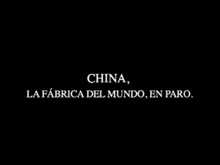 La crisis paraliza al gigante chino