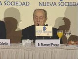 Fraga afirma que habría que colgar de algún sitio a los partidos nacionalistas