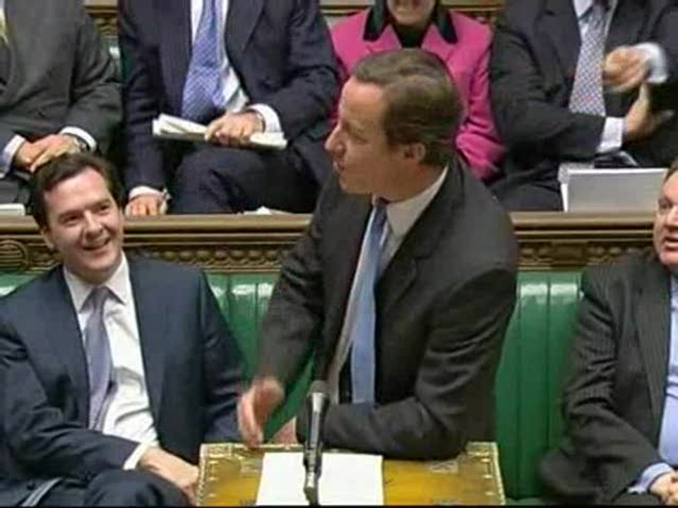 De risas en el Parlamento británico