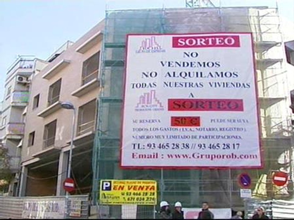 Una constructora sortea 31 pisos que no ha podido vender