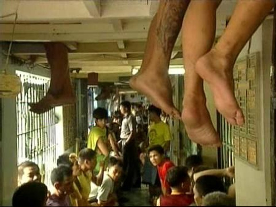 Las cárceles saturadas de Filipinas