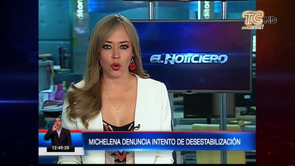 Andrés Michelena denuncia intento de desestabilización