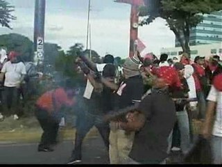 Continúan los enfrentamientos en Nicaragua