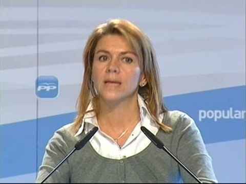 Cospedal sobre la asistencia de Zapatero a la Cumbre: Nunca le hemos visto haciendo tantos esfuerzos para nada