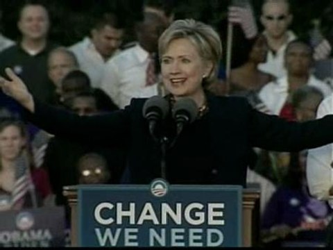 Hillary estará en el equipo de Obama como secretaria de Estado