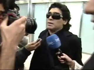Maradona: "Así no se puede hablar"