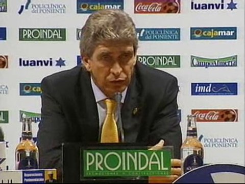 Manuel Pellegrini: Nadie se esperaba algo así
