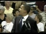 Obama, increpado durante un mitin en Florida