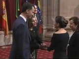 Los Príncipes de Asturias reciben a los premiados