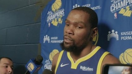 Postgame Warriors Talk: Kevin Durant - 3/27/19