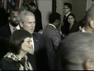 La crisis financiera ensombrece el último discurso de Bush en la ONU