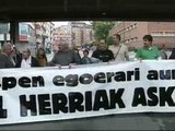 Manifestación en Bilbao a favor de ANV y PCTV