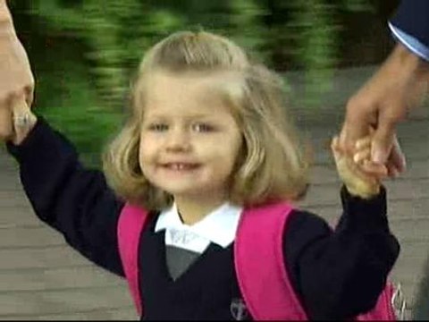 La infanta Leonor estrena cole de mayores