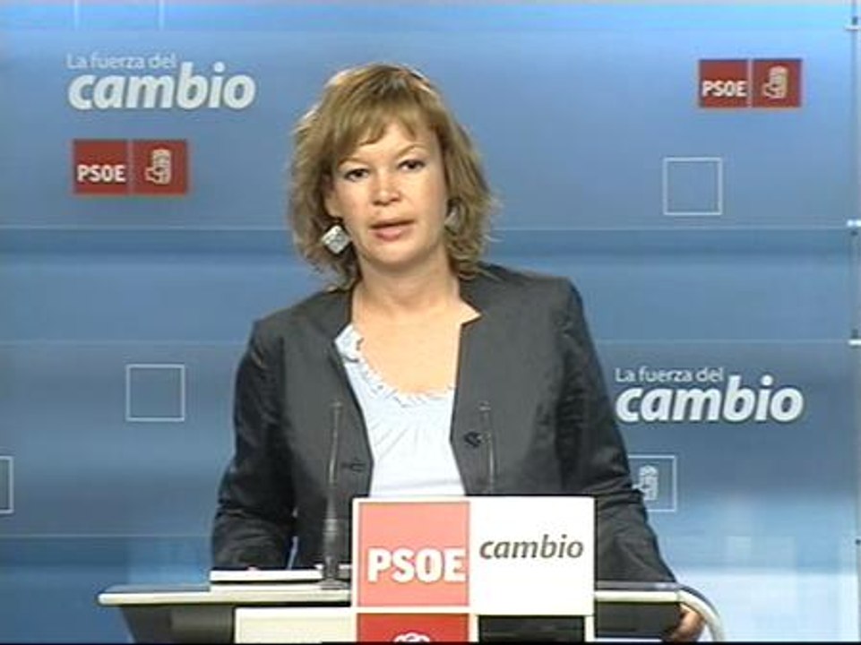 Leire Pajín condena el atentado de ETA y expresa su solidaridad con los familiares de las víctimas