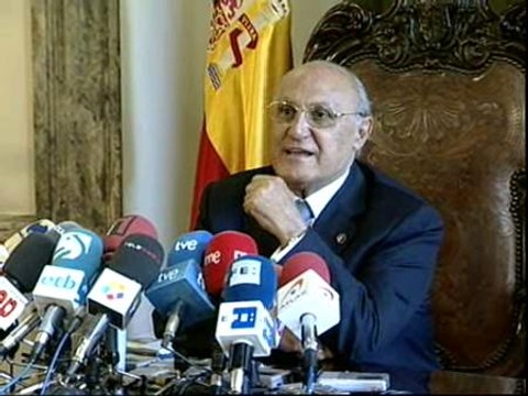 Hernando explica que la ilegalización de ANV supone la liquidación de todos los bienes