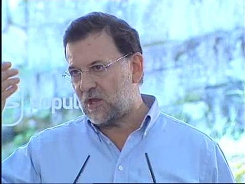 Rajoy: El Gobierno ante la crisis tiene parálisis de ideas