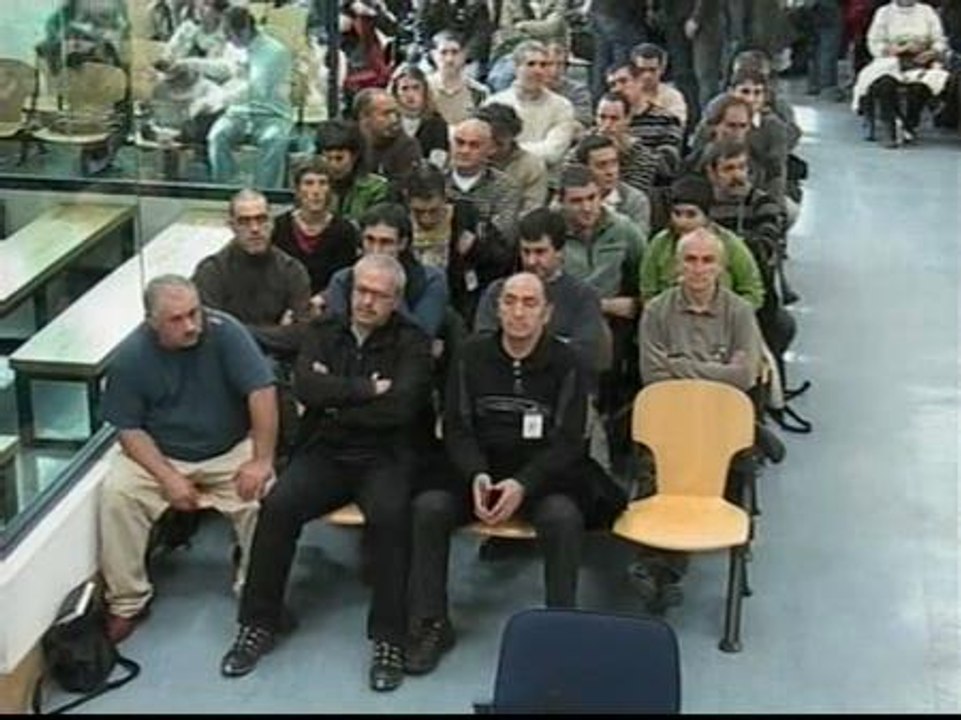 La Audiencia da a conocer la sentencia contra los 24 acusados en el juicio de Gestoras Pro Amnistía