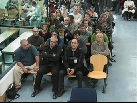 La Audiencia da a conocer la sentencia contra los 24 acusados en el juicio de Gestoras Pro Amnistía