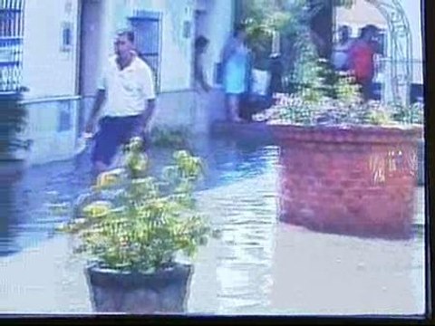 Alerta naranja por las fuertes tormentas en Andalucía