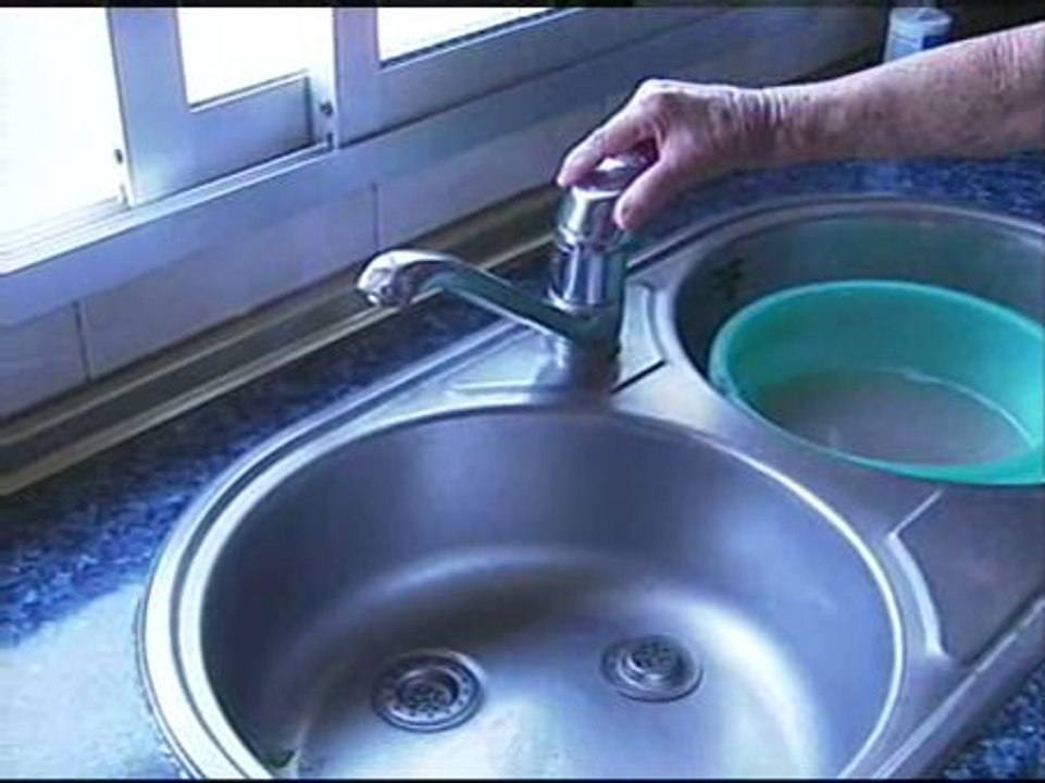 Sin agua desde marzo