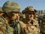 La cúpula militar española visita a las tropas en Afganistán