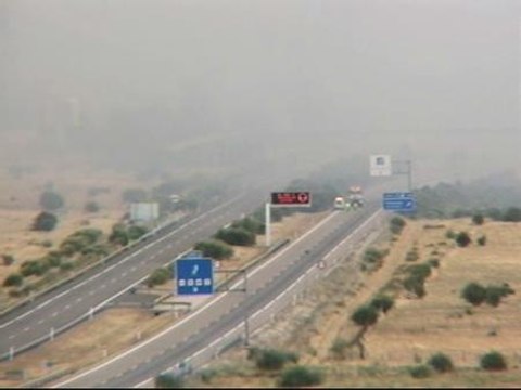 El fuego declarado en Honrubia de la Cuesta, bajo control