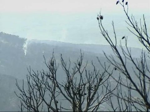 El incendio forestal de Zaragoza no está controlado pero no avanza