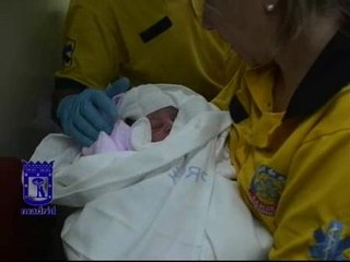 Una mujer da a luz a un bebé en un taxi en la Glorieta de Atocha