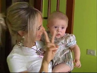 La familia de Samuel Sánchez celebra la victoria del ciclista