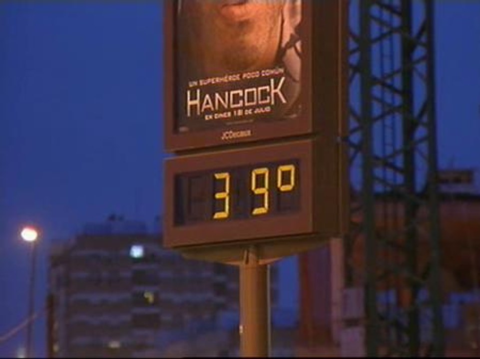 Llega el calor sofocante a España