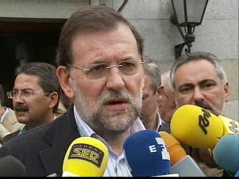 Rajoy pide al Gobierno que tome medidas ante el nuevo dato negativo del IPC