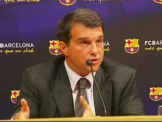 Laporta pone su cargo en manos de la asamblea de compromisarios