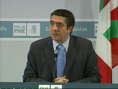Patxi López acusa al lehendakari