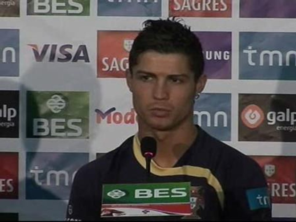 Cristiano Ronaldo, camino del Real Madrid