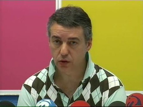 Urkullu: Respetar la legalidad no quiere decir que hinquemos la rodilla