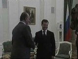 El Rey Juan Carlos se reúne con el presidente ruso en Moscú