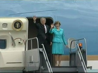 Bush se despide de Europa en el Reino Unido