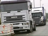 La Guardia Civil impide que los camiones tomen Madrid