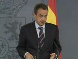 Zapatero anuncia 