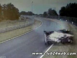 Grave accidente de Marc Gené