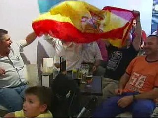 España disfruta con la goleada de la selección a Rusia