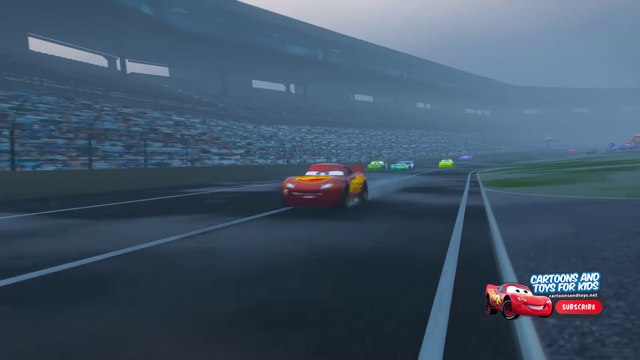 MISS FRITTER CAR 3 THUNDERSTORM DEMOLITION DERBY (Cars 3 Nascar Race)