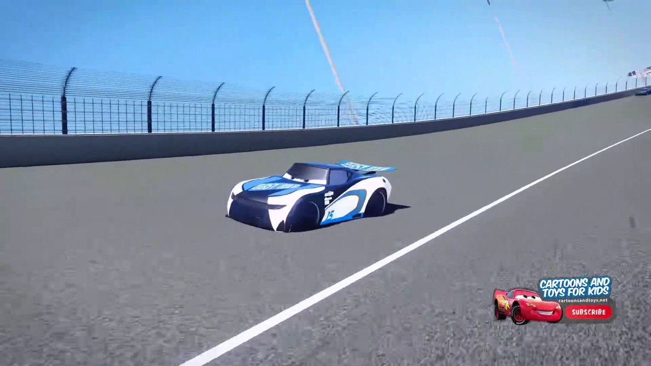 FABULOUS LIGHTNING MCQUEEN NASCAR RACE (Cars 3 Nascar Race)