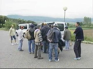 Once presos comienzan a recorrer varias etapas del Camino de Santiago