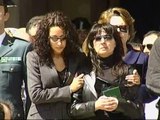 Emotivo final del funeral de Piñuel en Vitoria