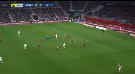 Rennes vs Lyon 0-1 all goals & highlights