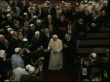 El Papa visita una sinagoga en Nueva York