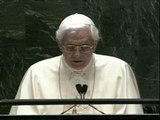 Benedicto XVI defiende el papel de la ONU